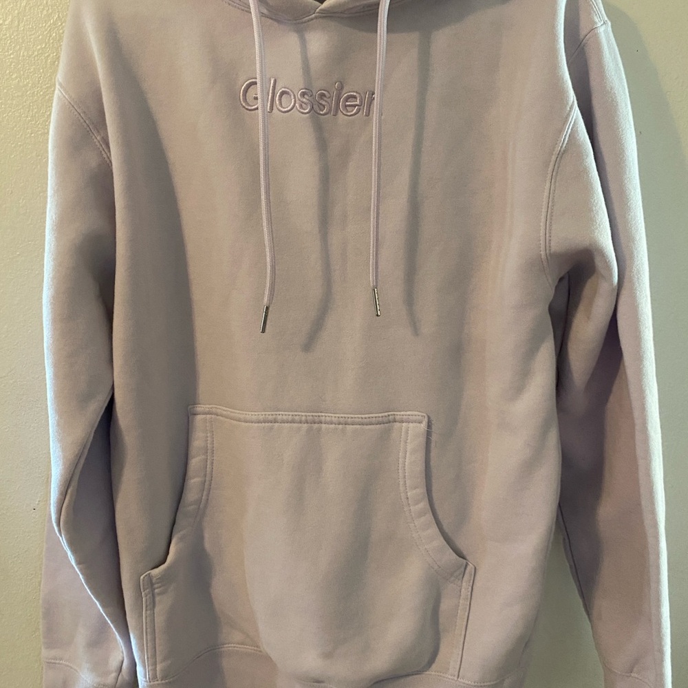 Glossier Lavender Hoodie Size Small